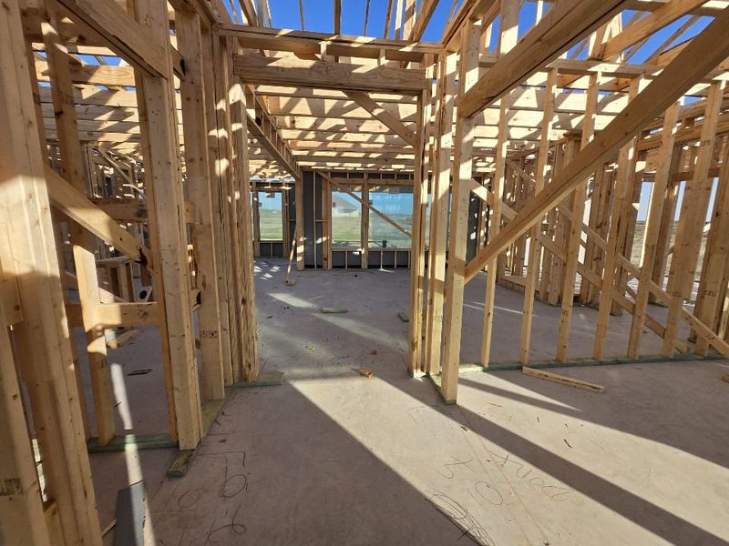 In-progress construction of a new home in Hillview Addition, Decatur, TX (Image 5). In-progress construction of a new home in Hillview Addition, Decatur, TX (Image 5).