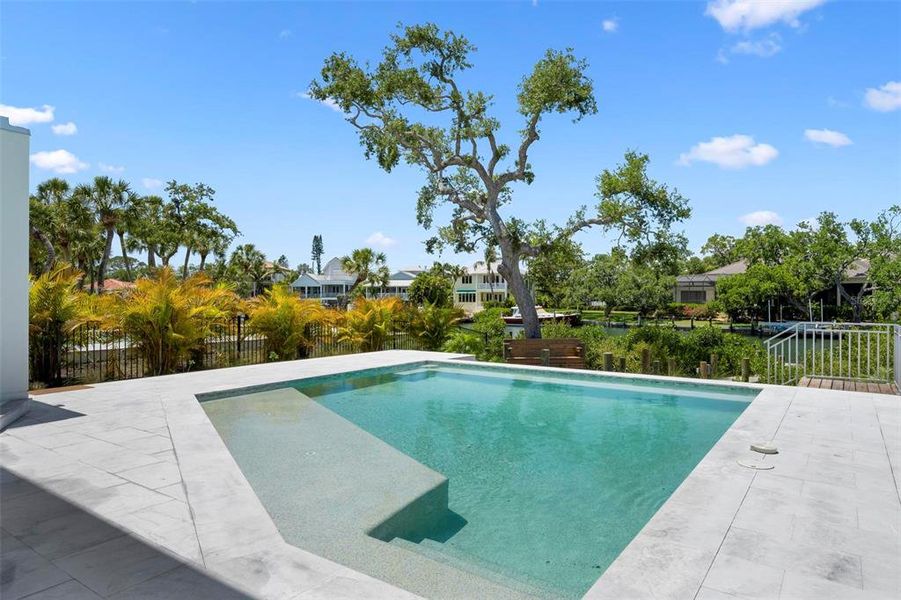 Exterior details and patio area of a home in , Sarasota (Image 34).