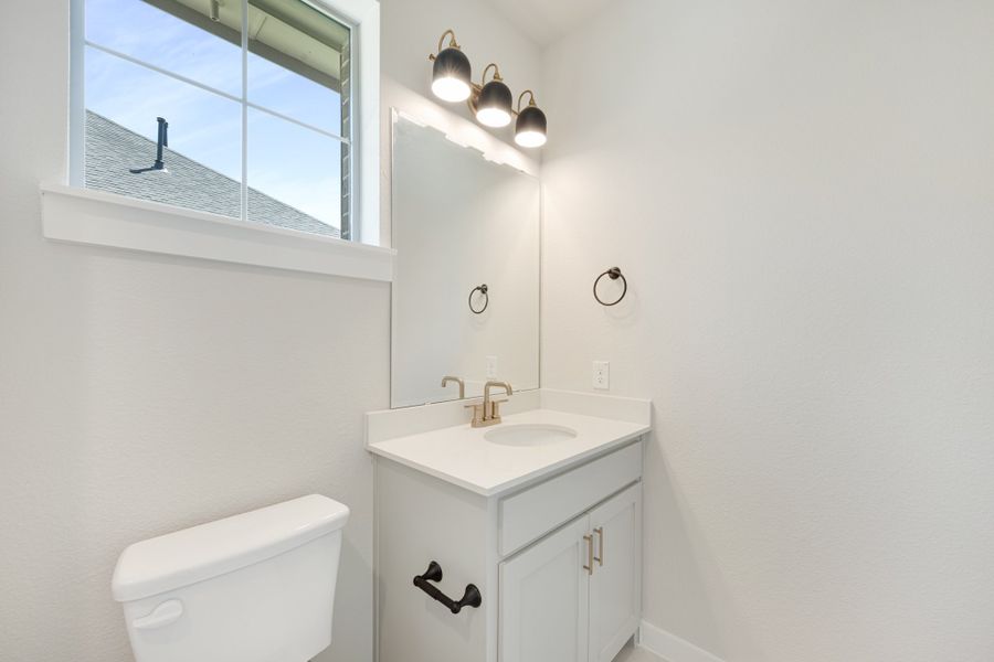 Furnished interior view inside a new home in Woodbridge Villas, Wylie (Image 14).