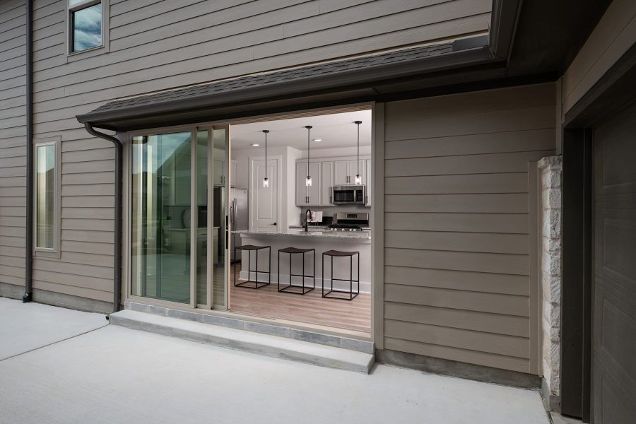 Representative exterior details of a home built from the Bergamot by Tri Pointe Homes in The Retreat at Harvest, Argyle (Image 3).