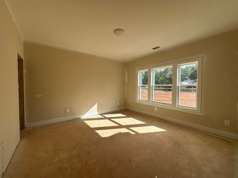 In-progress construction of a new home in Deer Creek, Moreland, GA (Image 9). In-progress construction of a new home in Deer Creek, Moreland, GA (Image 9).