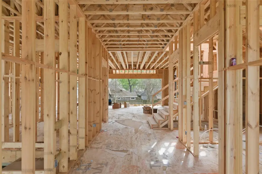 In-progress construction of a new home in , Houston, TX (Image 10).