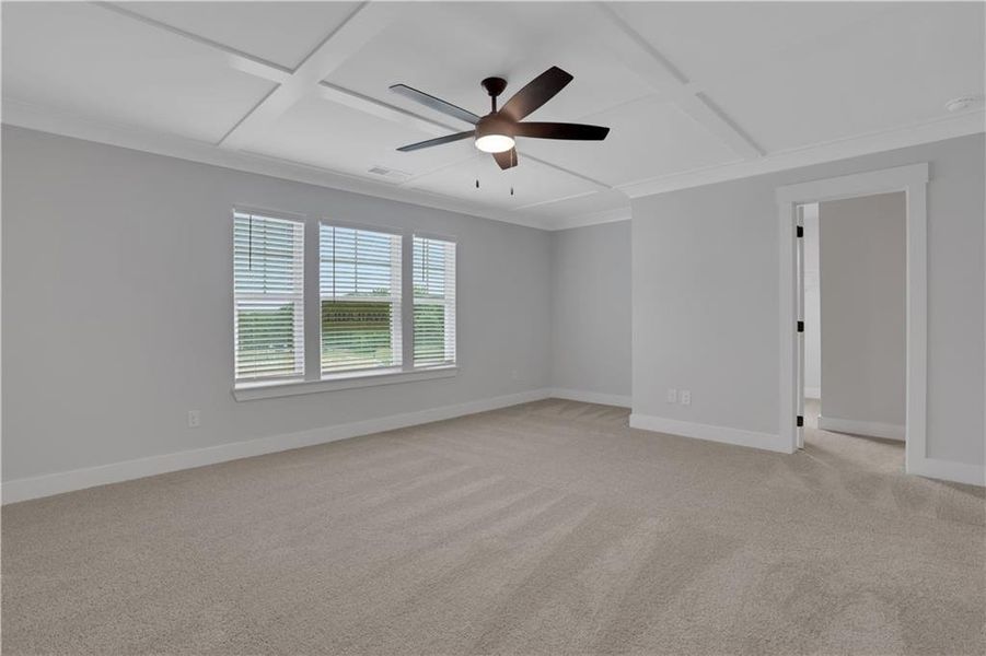 Spacious, unfurnished interior of a new home in Villas at Dawsonville, Dawsonville (Image 28).