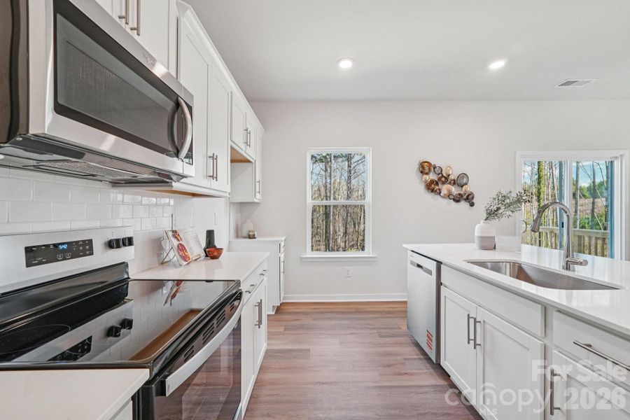 Furnished interior view inside a new home in Lakeshore at Windstone, Mooresville (Image 22).