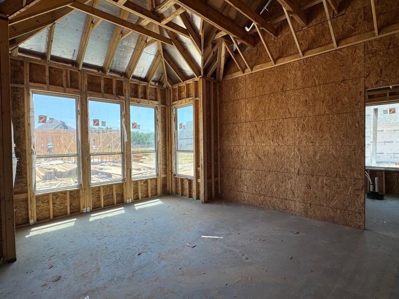 In-progress construction of a new home in Legacy, League City, TX (Image 18).