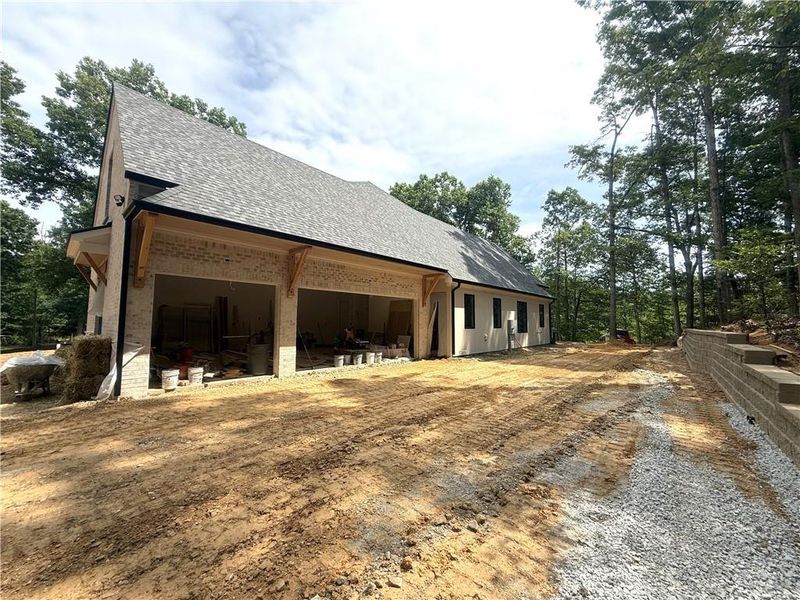 In-progress construction of a new home in , Lawrenceville, GA (Image 13).
