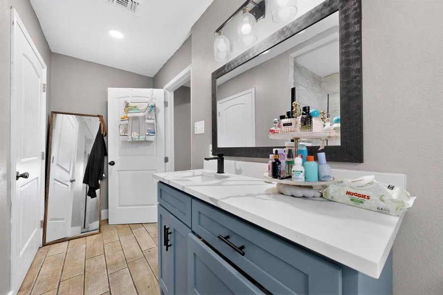 Furnished interior view inside a new home in , Ennis (Image 12).