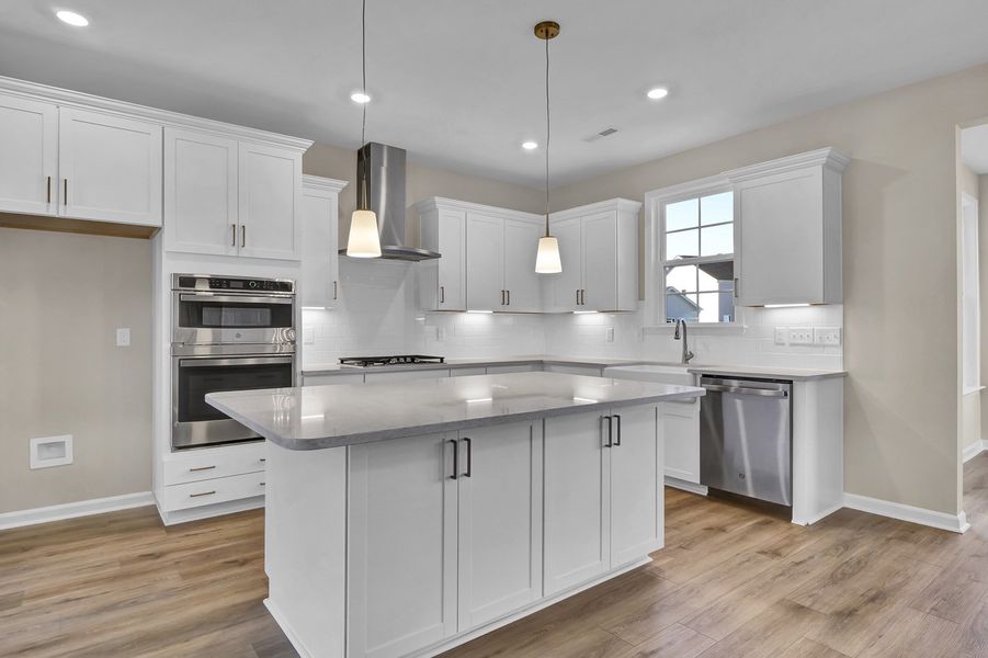 Furnished interior view inside a new home in Grand Park, Leland (Image 6).