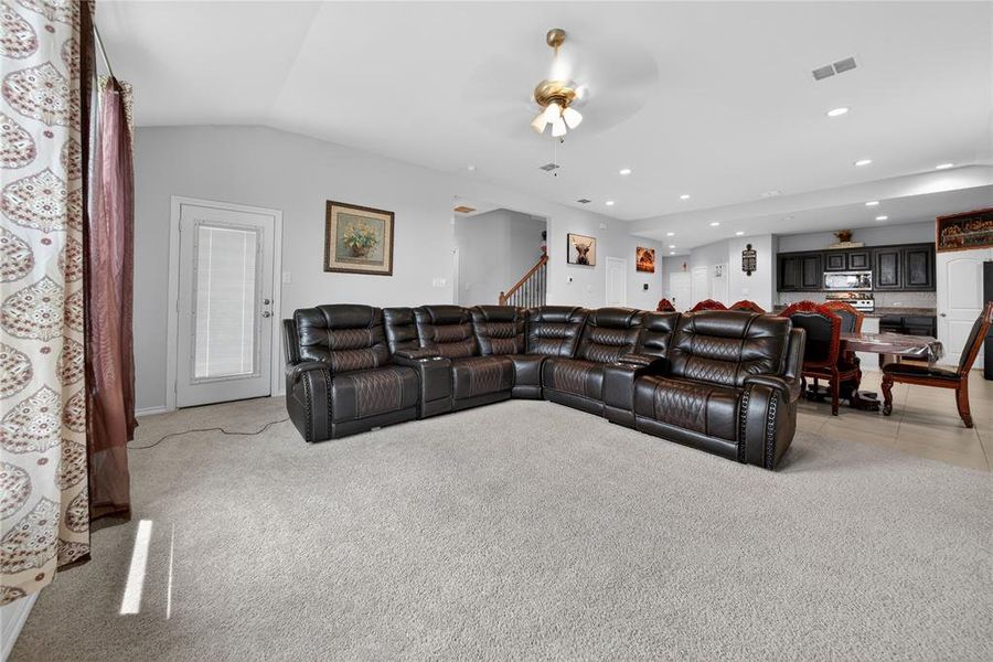 Furnished interior view inside a new home in , Fort Worth (Image 7). Furnished interior view inside a new home in , Fort Worth (Image 7).