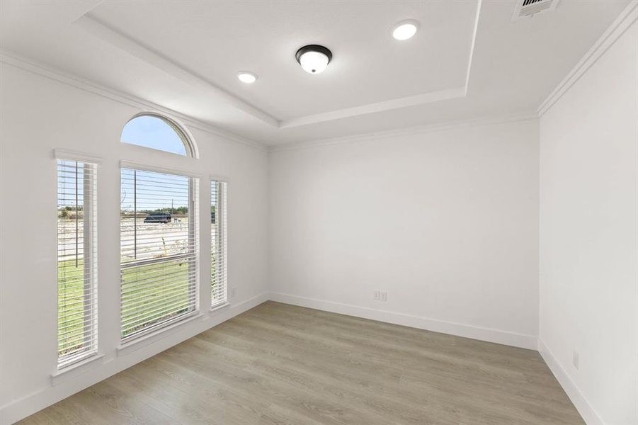 Spacious, unfurnished interior of a new home in Shady Valley Estates, Midlothian (Image 35). Spacious, unfurnished interior of a new home in Shady Valley Estates, Midlothian (Image 35).