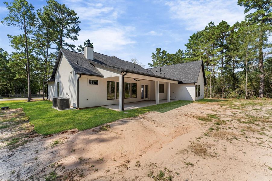 A full acre of wooded serenity with endless potential—space for gatherings, outdoor living, or future additions. A full acre of wooded serenity with endless potential—space for gatherings, outdoor living, or future additions.