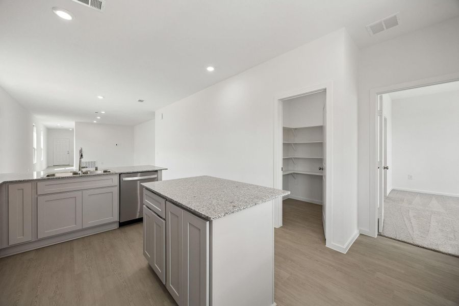 Furnished interior view inside a new home in Crosby Farms, Crosby (Image 6).
