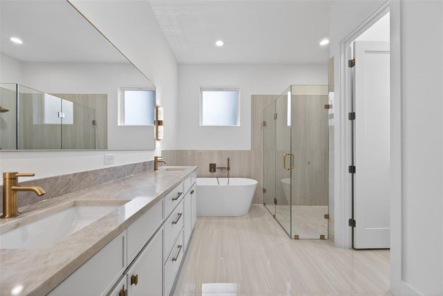 Furnished interior view inside a new home in , Garland (Image 5). Furnished interior view inside a new home in , Garland (Image 5).