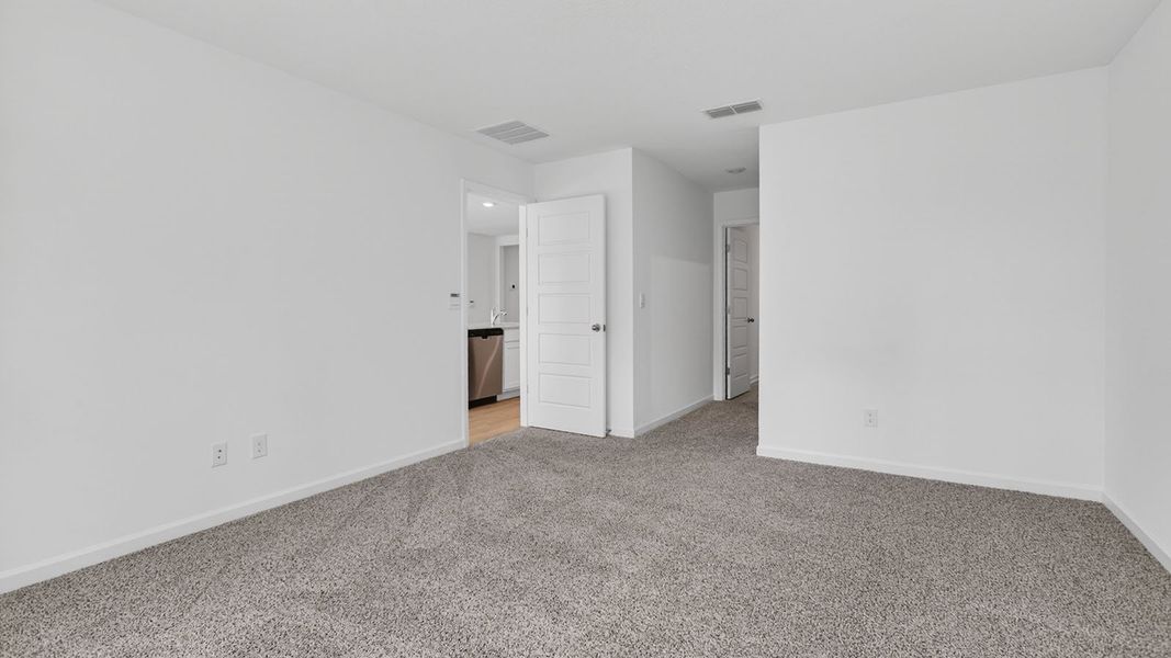Representative unfurnished interior of a home built from the Aria+ by D.R. Horton in The Arbors, Jacksonville (Image 18).
