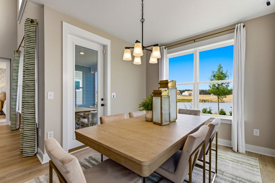 Representative furnished interior of a home built from the Persimmon by Beazer Homes in Northbrook, Murrells Inlet (Image 9).