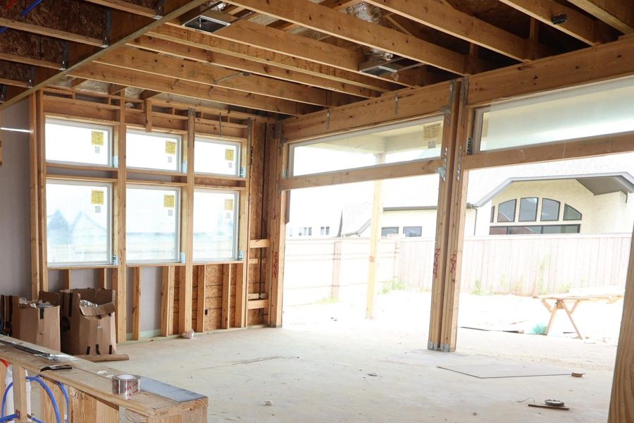 In-progress construction of a new home in Prairieland Village - Summit Collection, Cypress, TX (Image 20).