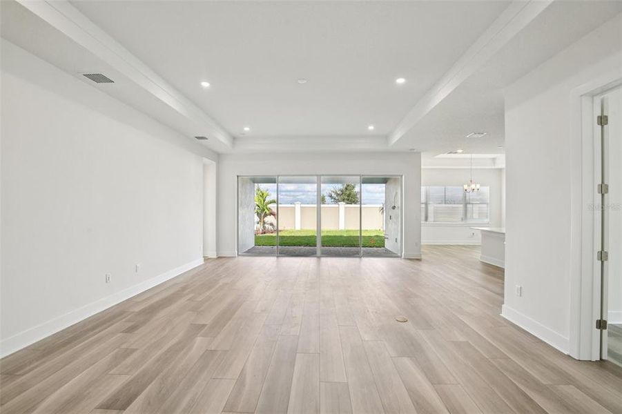 Spacious, unfurnished interior of a new home in Eagles Cove at Mirada, San Antonio (Image 36).