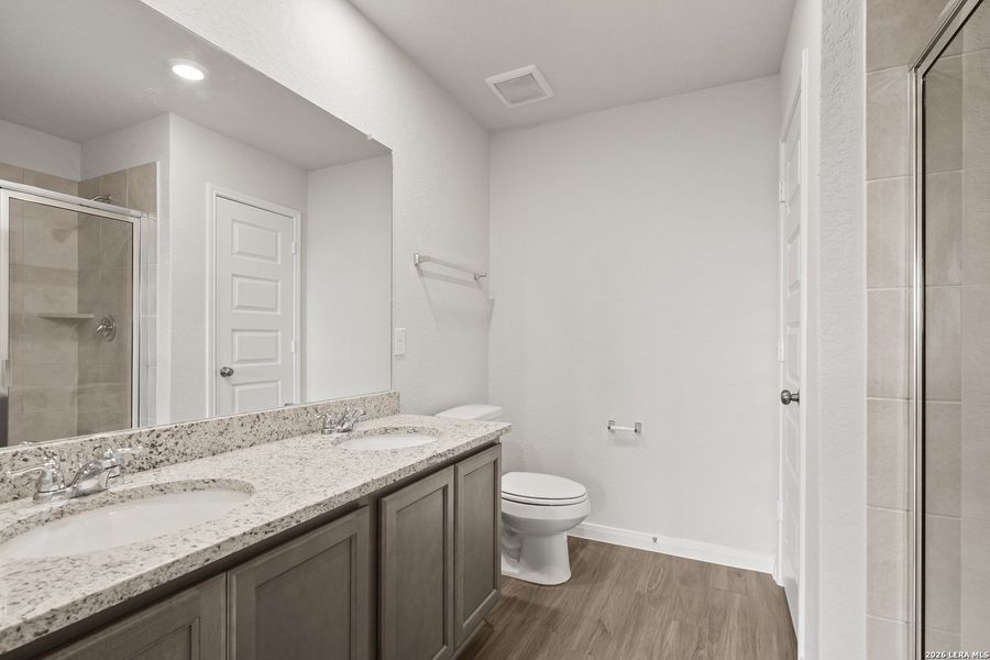 Furnished interior view inside a new home in Dauer Ranch, New Braunfels (Image 7). Furnished interior view inside a new home in Dauer Ranch, New Braunfels (Image 7).