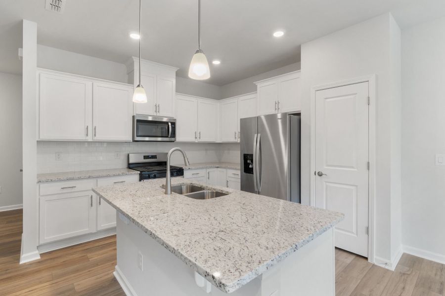Furnished interior view inside a new home in Flemingfield, Greensboro (Image 10).