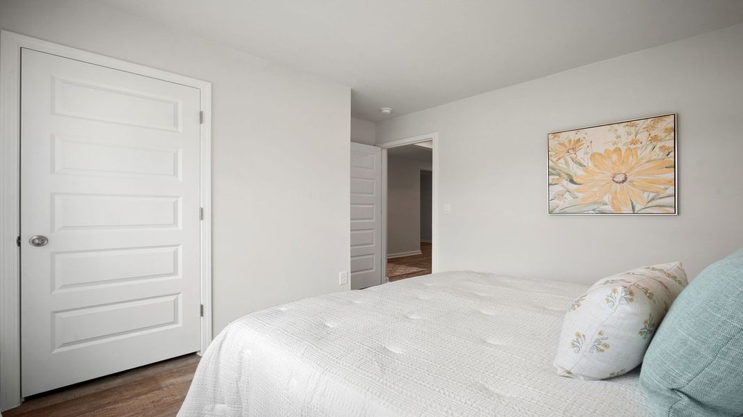 Furnished interior view inside a new home in The Groves at Bees Creek, Ridgeland (Image 34).