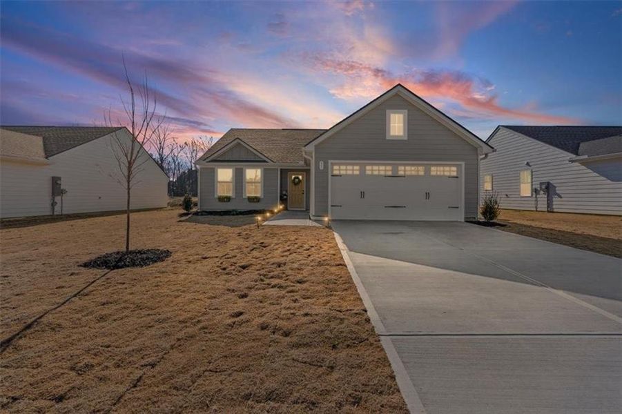 Front exterior of a new home in , Rome, GA, highlighting curb appeal (Image 23).