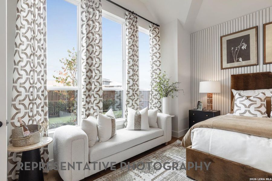 Furnished interior view inside a new home in The Ranches at Creekside, Boerne (Image 12).