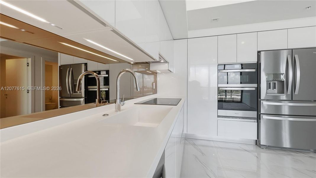 Furnished interior view inside a new home in , Hallandale Beach (Image 9).