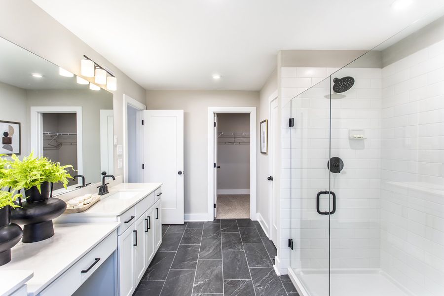 Representative furnished interior of a home built from the Brayton by Beazer Homes in Towne Village at Suwanee Dam, Sugar Hill (Image 7).
