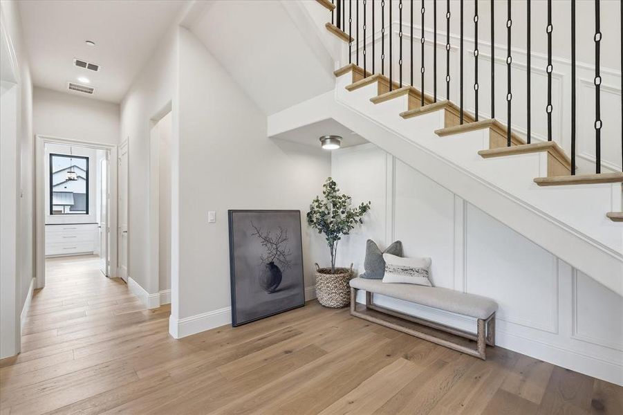 Furnished interior view inside a new home in , Bartonville (Image 5).