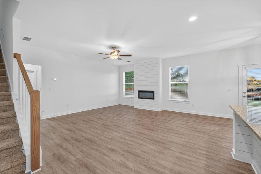 Spacious, unfurnished interior of a new home in Westlyn, Winder (Image 33). Spacious, unfurnished interior of a new home in Westlyn, Winder (Image 33).