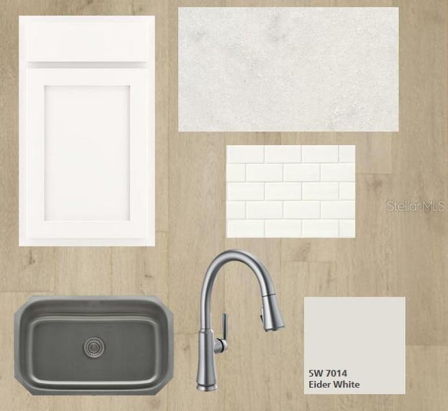 Sample of building materials used in homes in Coasterra, Palmetto (Image 5).