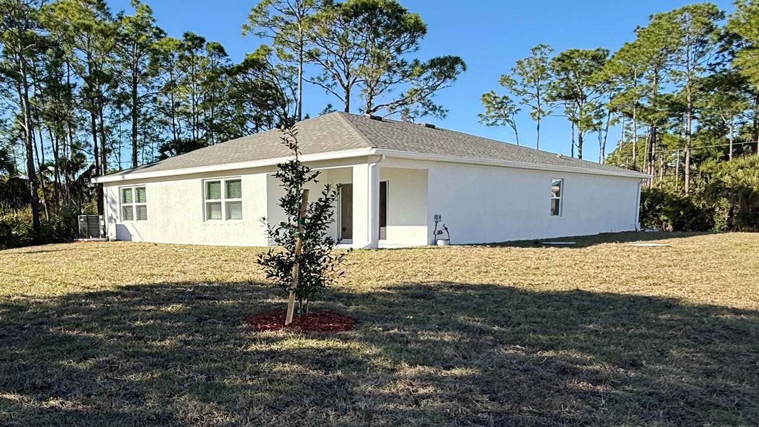 Exterior details and patio area of a home in Palm Bay, Palm Bay (Image 3). Exterior details and patio area of a home in Palm Bay, Palm Bay (Image 3).