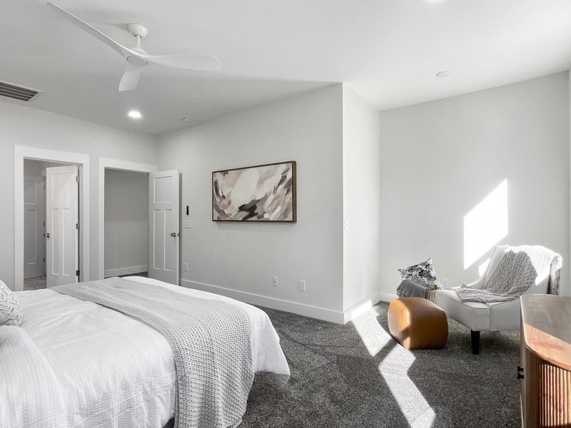 Furnished interior view inside a new home in , Holly Hill (Image 4). Furnished interior view inside a new home in , Holly Hill (Image 4).