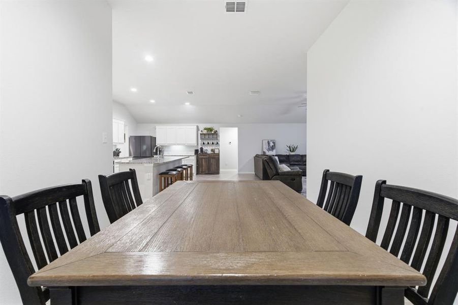 Furnished interior view inside a new home in , Azle (Image 6).