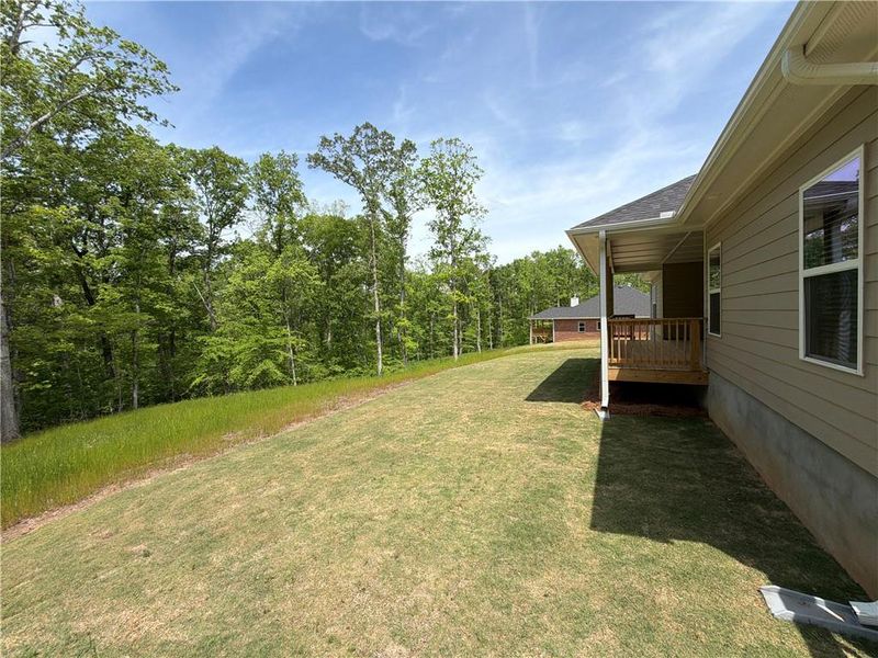 Exterior details and patio area of a home in Tuscany Hills, Douglasville (Image 3). Exterior details and patio area of a home in Tuscany Hills, Douglasville (Image 3).