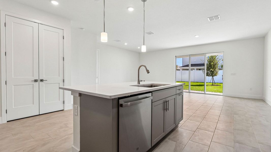Furnished interior view inside a new home in Trailside, Mount Dora (Image 11).