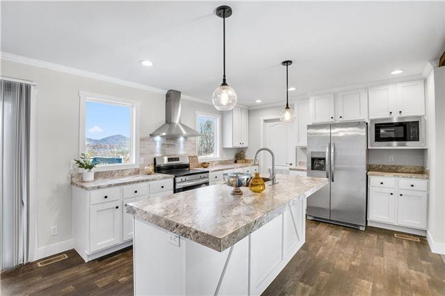 Furnished interior view inside a new home in , Ball Ground (Image 3).