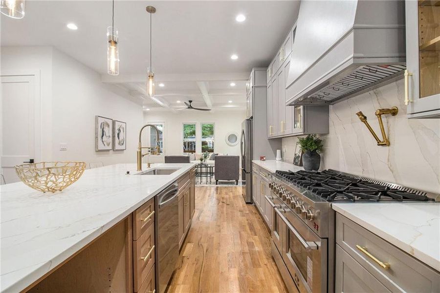 Furnished interior view inside a new home in , Atlanta (Image 18). Furnished interior view inside a new home in , Atlanta (Image 18).