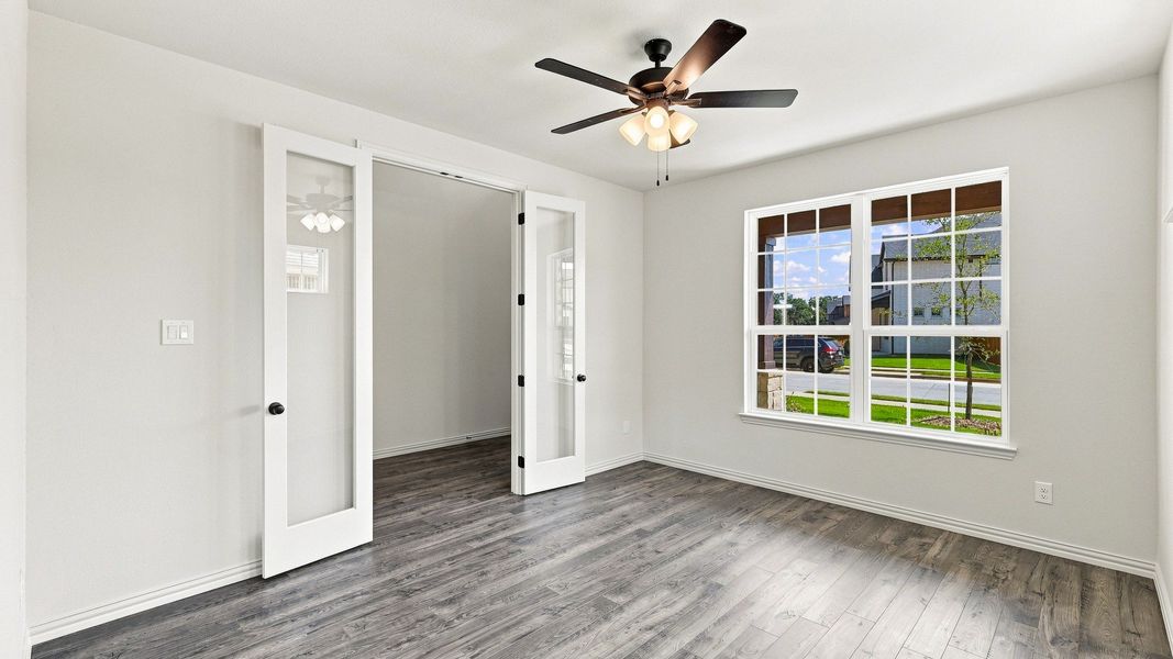Furnished interior view inside a new home in Taylor Estates, Corinth (Image 43).