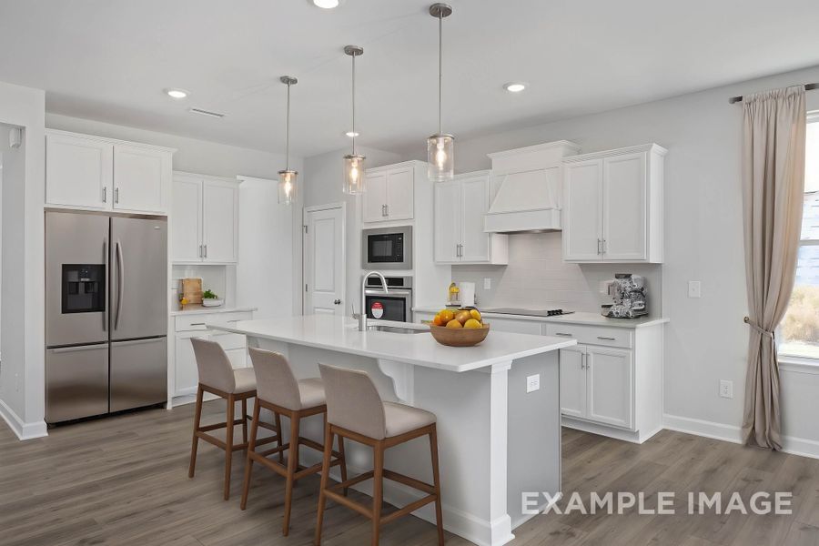 Representative furnished interior of a home built from the The Ash by Davidson Homes LLC in Retreat at North Main, Lillington (Image 7).