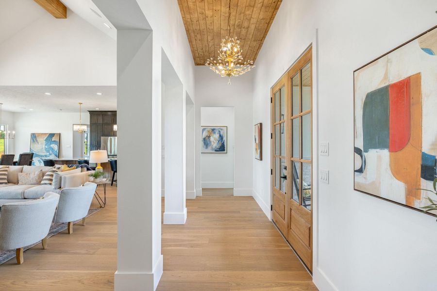 Furnished interior view inside a new home in , Chappell Hill (Image 5).