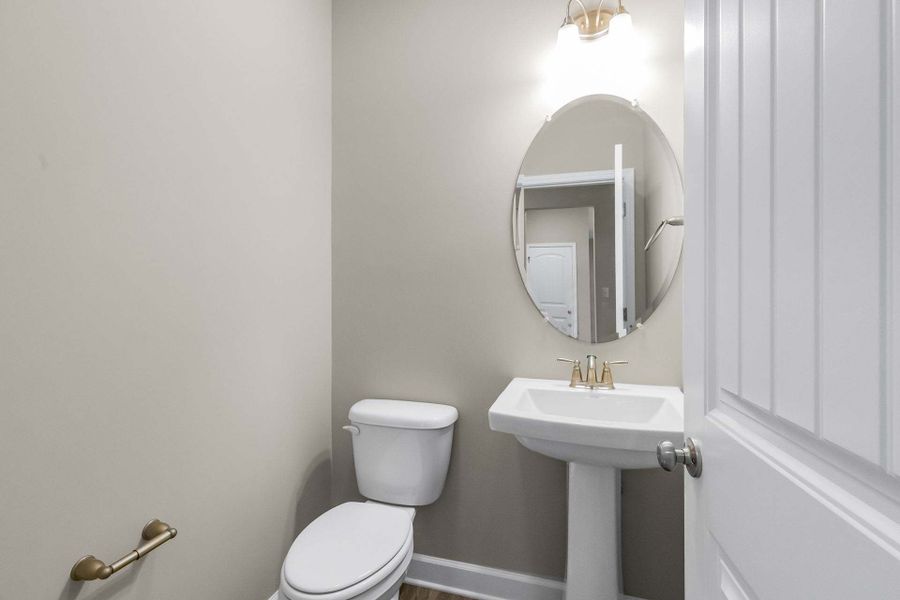Representative furnished interior of a home built from the Aberdeen by Caviness & Cates Communities in Bartlett Manor, Youngsville (Image 112).