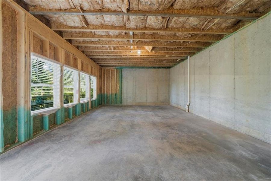 In-progress construction of a new home in River Rock, Ball Ground, GA (Image 32).