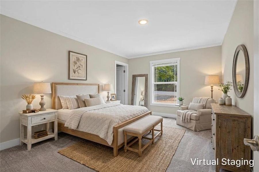 Furnished interior view inside a new home in , Waleska (Image 9).