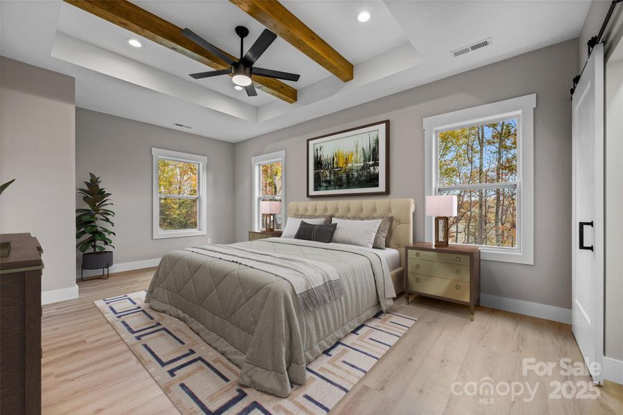 Furnished interior view inside a new home in , Horse Shoe (Image 28). Furnished interior view inside a new home in , Horse Shoe (Image 28).