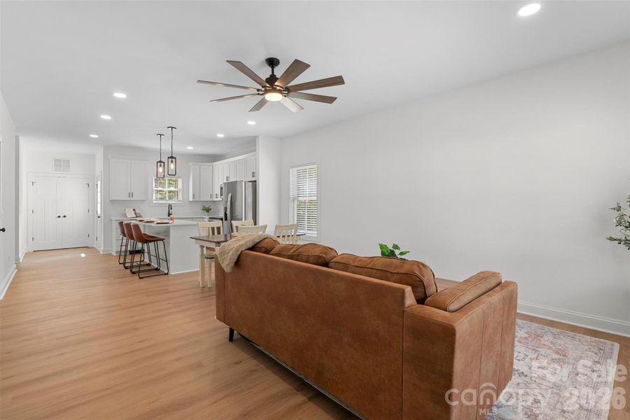 Entry and Open concept