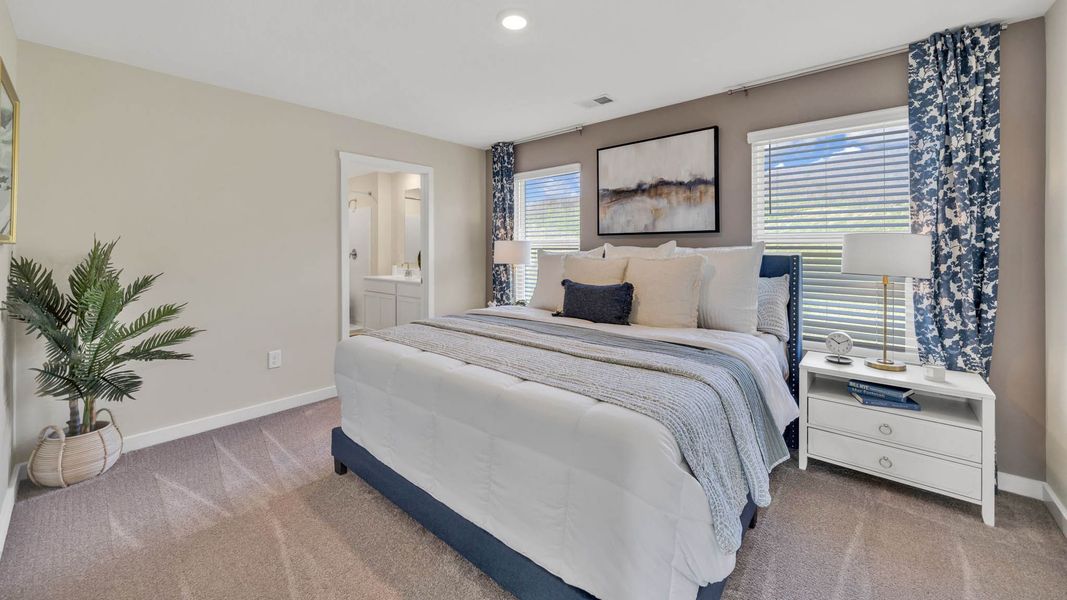 Furnished interior view inside a new home in Timber Creek, Rossville (Image 14).