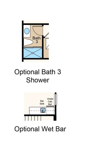 2D floor plan layout of this home in Esplanade at Starling, Punta Gorda, FL (Image 18).