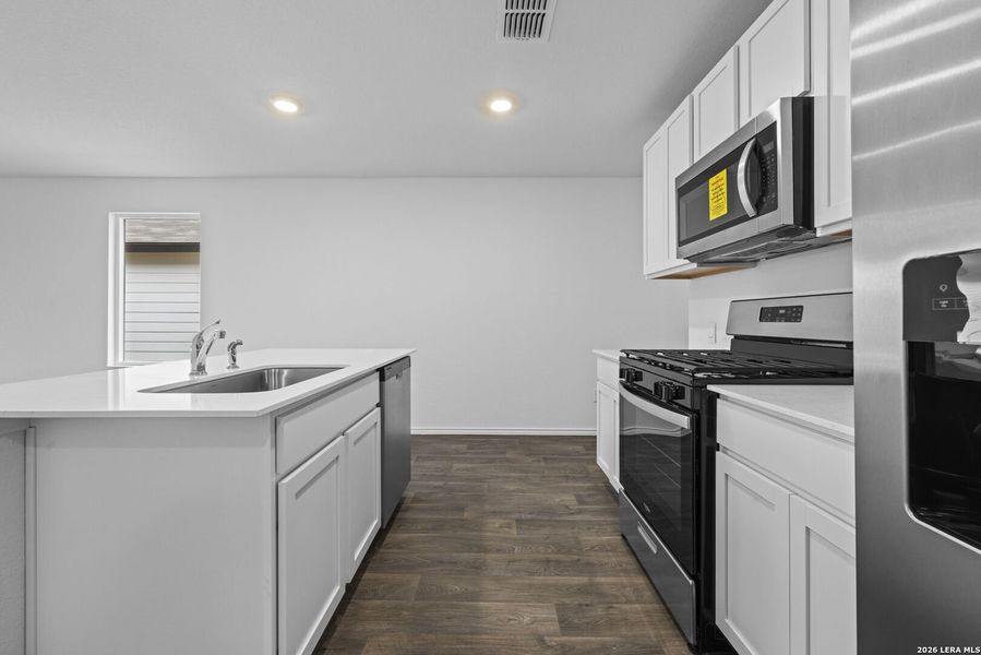 Furnished interior view inside a new home in Avenida, Converse (Image 8). Furnished interior view inside a new home in Avenida, Converse (Image 8).