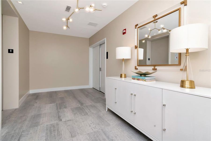 Furnished interior view inside a new home in , Tampa (Image 5).